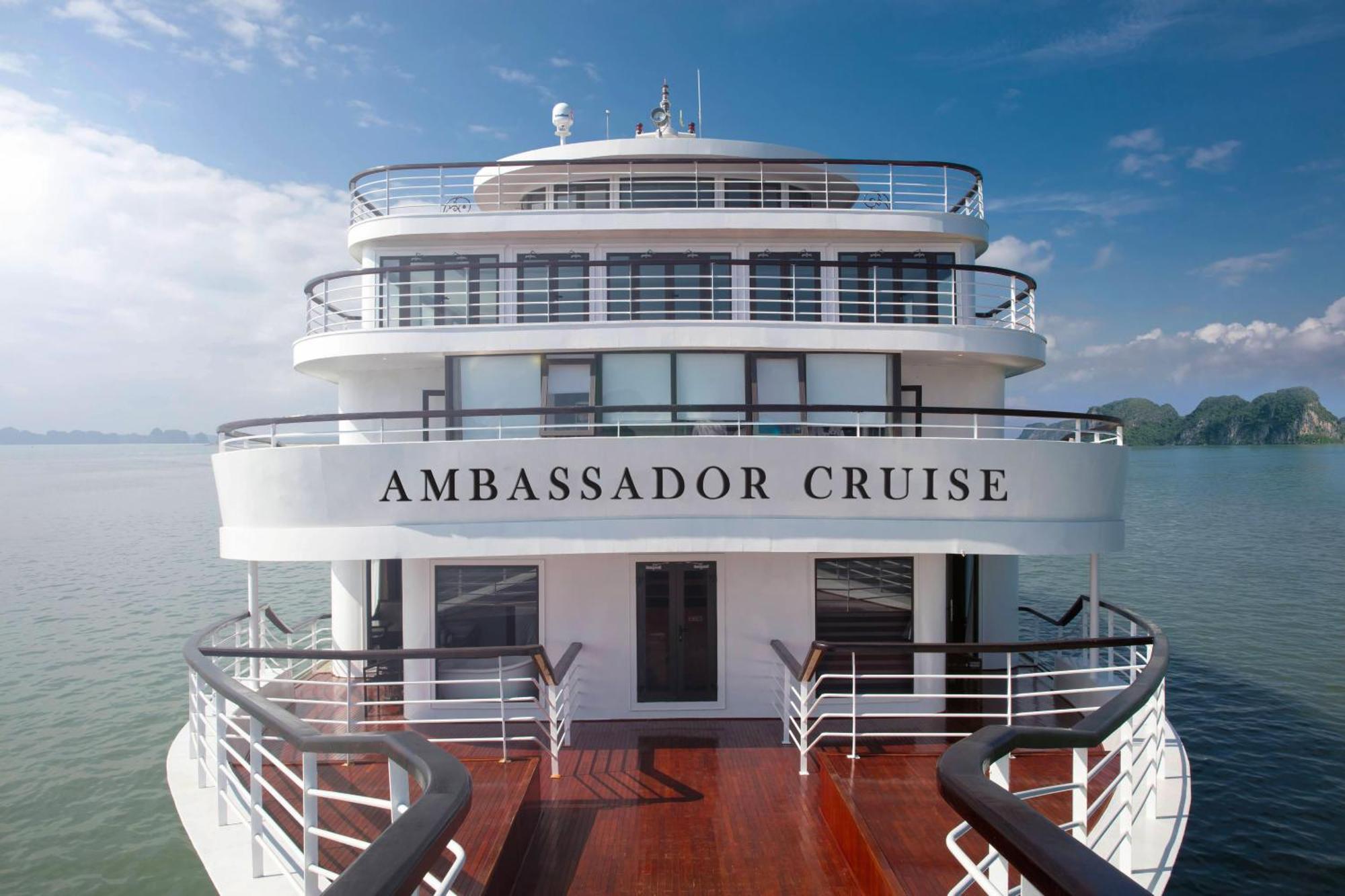 Ambassador Cruise Halong Bay Hotel Ha Long Buitenkant foto